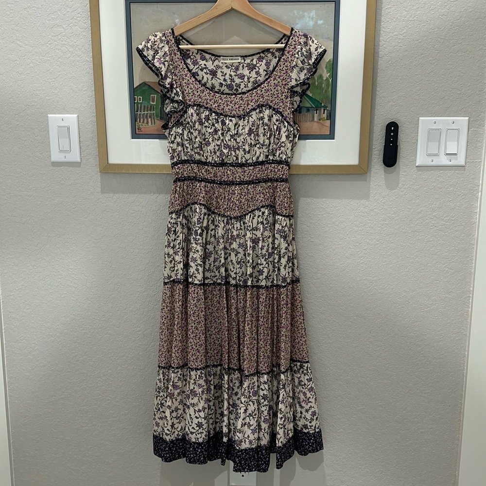 Ulla Johnson Floral Midi Dress